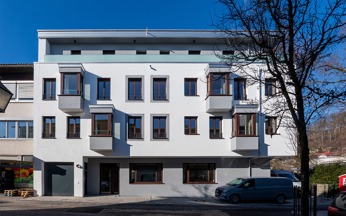 Neubau eines Wohn- und Geschäftshauses