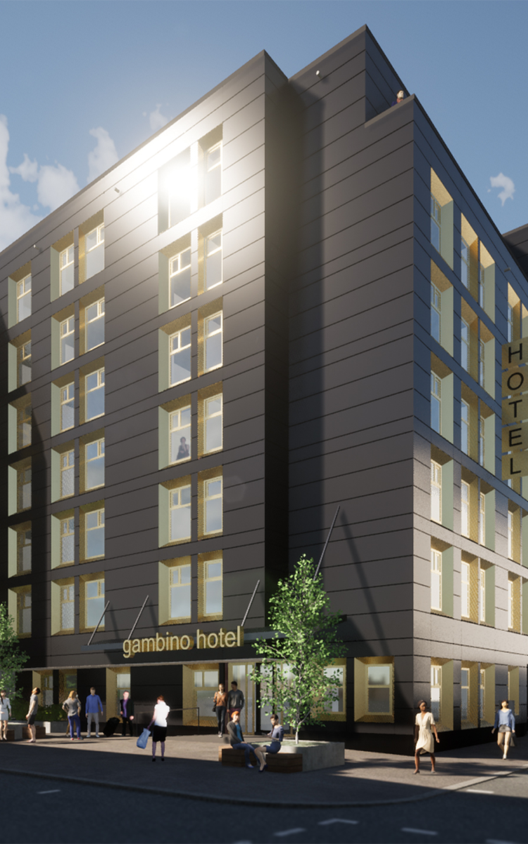 Sanierung eines Hotels